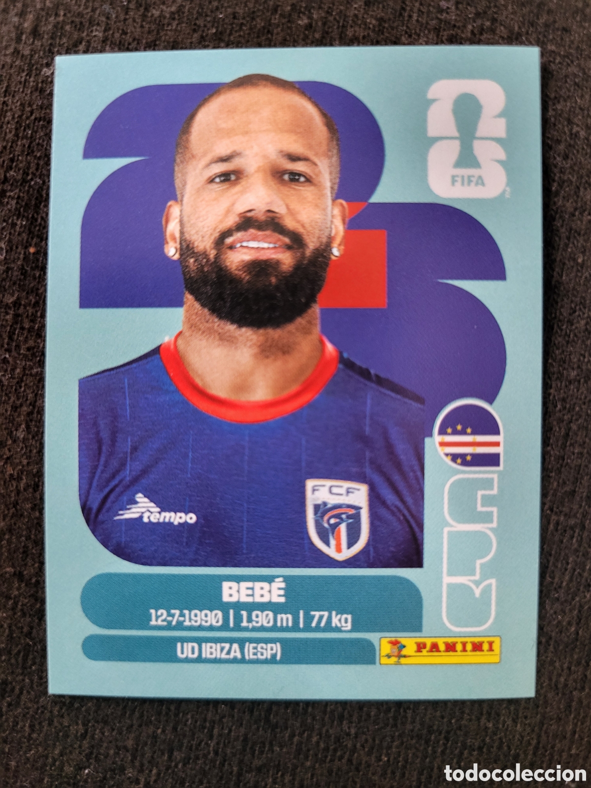 Cromos de F&uacute;tbol: CPV20 Bebe [Sticker] / FIFA World Cup 2026