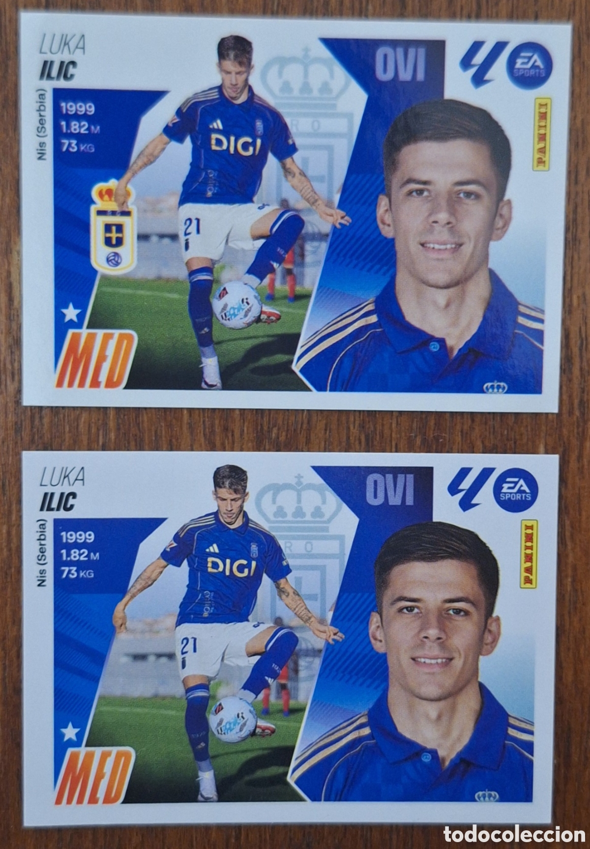 Cromos de F&uacute;tbol: Luka ilic - Cromos Liga Este 2025 2026