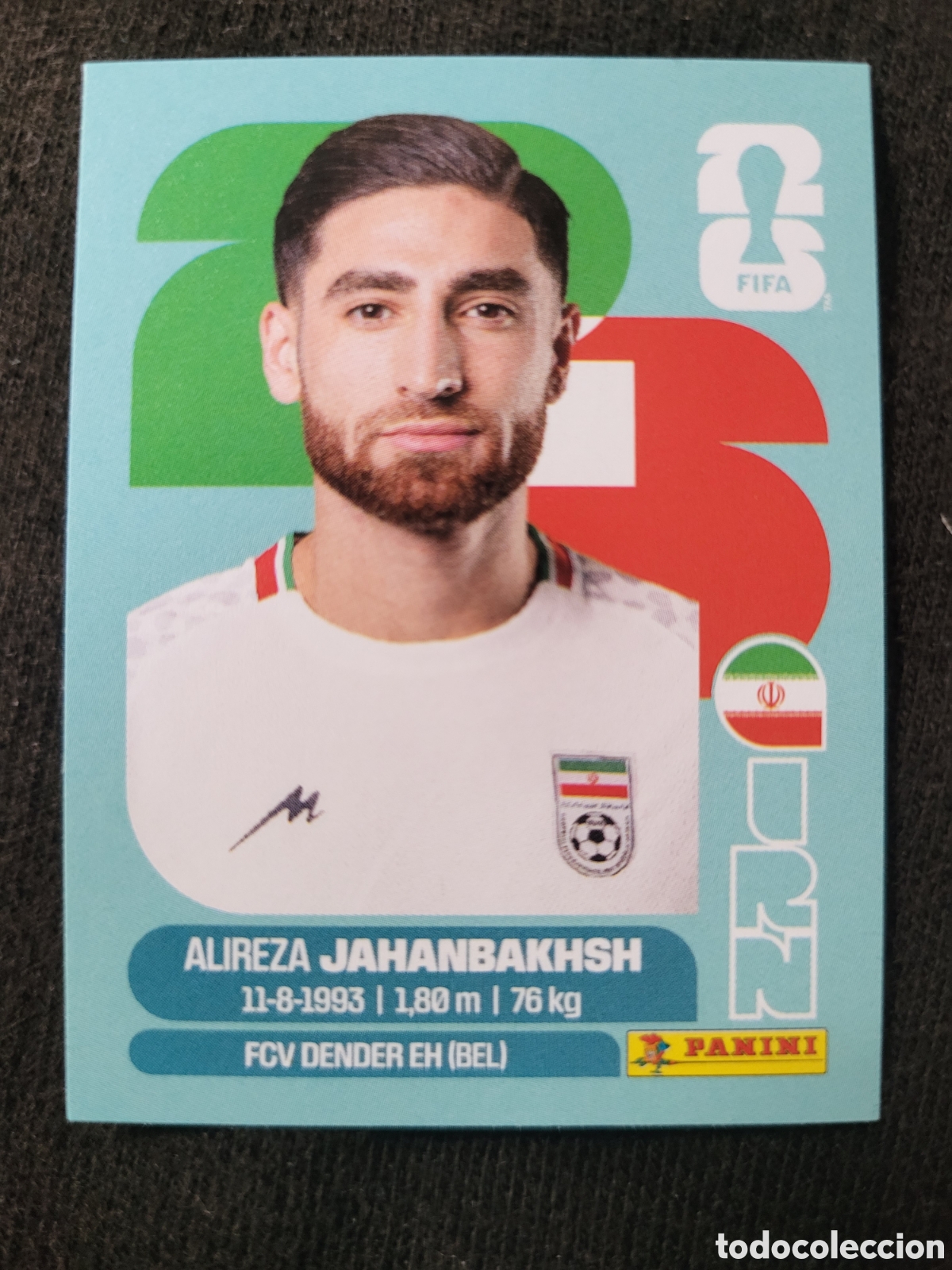 Cromos de F&uacute;tbol: IRN 19 Alireza Jahanbakhsh [Sticker] / FIFA World Cup 2026