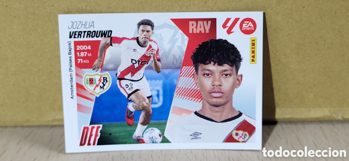 Cartes &agrave; collectionner de Football: VERTROUWD RAYO VALLECANO N&ordm; 8 BIS COLOCA LIGA ESTE 25 26 2025 2026 PANINI