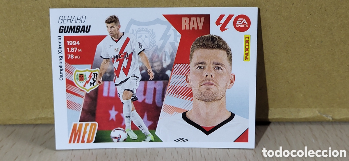 Cartes &agrave; collectionner de Football: GUMBAU RAYO VALLECANO N&ordm; 13 BIS COLOCA LIGA ESTE 25 26 2025 2026 PANINI