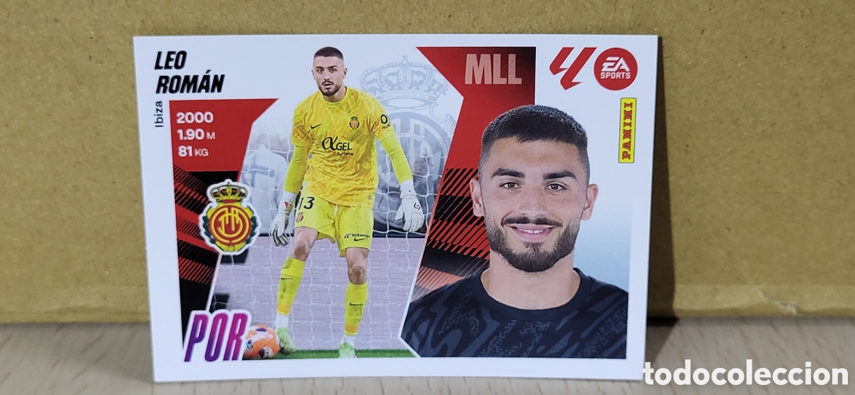 Cromos de Futebol: LEO ROMAN RCD MALLORCA N&ordm; 3 BIS COLOCA LIGA ESTE 25 26 2025 2026 PANINI