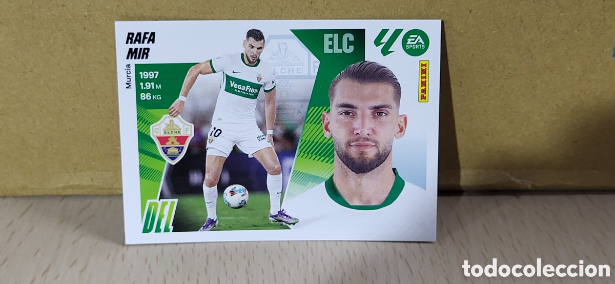 Fu&szlig;ball-Sticker: RAFA MIR ELCHE N&ordm; 17 BIS COLOCA LIGA ESTE 25 26 2025 2026 PANINI