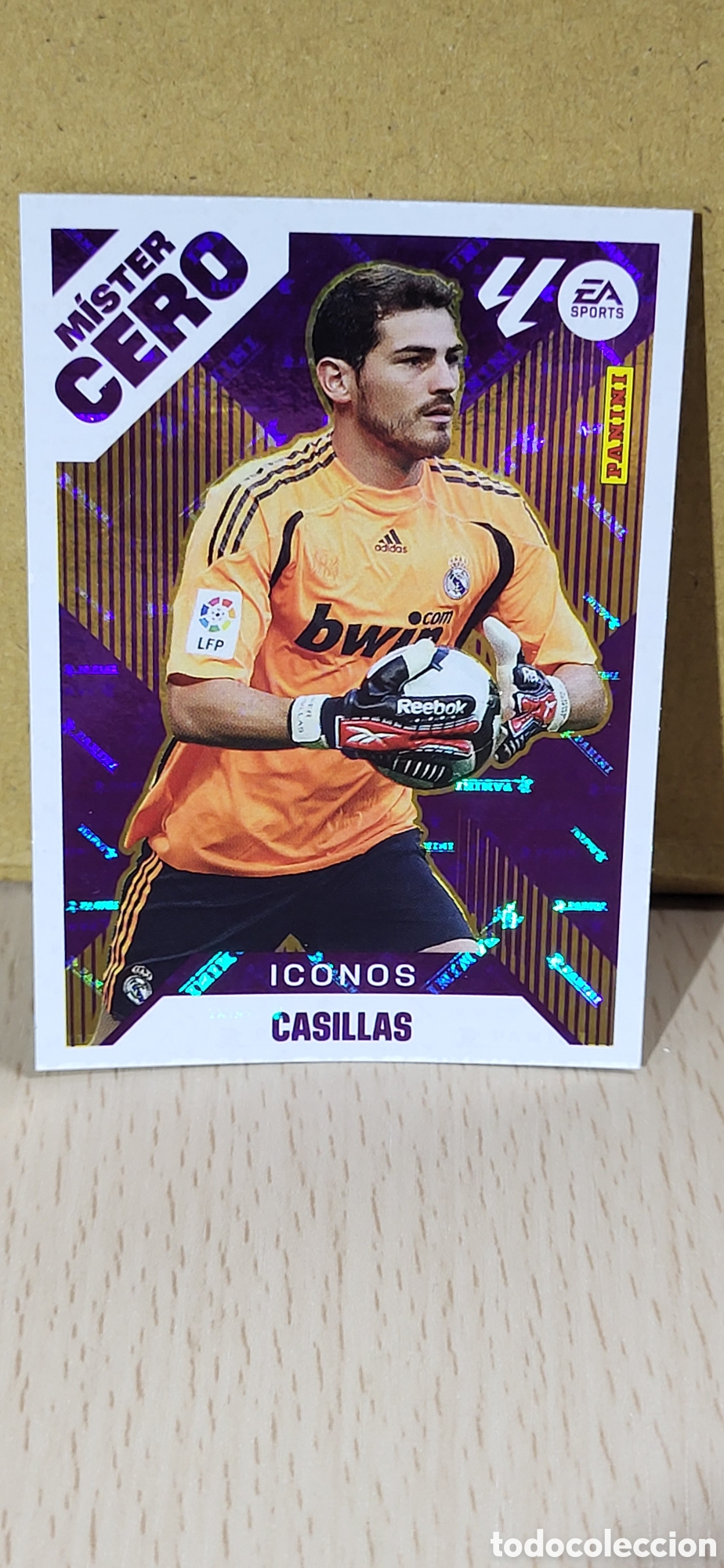 Cartes &agrave; collectionner de Football: CASILLAS ICONOS N&ordm; 14 MISTER CERO LIGA ESTE 25 26 2025 2026 PANINI