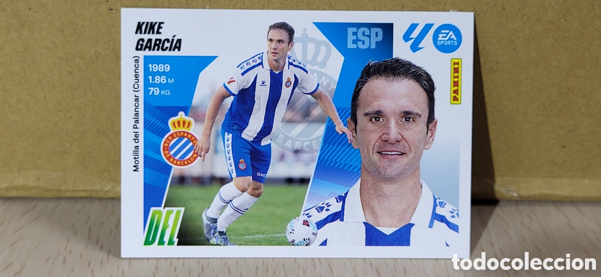 Figurine di Calcio: KIKE GARCIA RCD ESPA&Ntilde;OL ESPANYOL ULTIMOS FICHAJES N&ordm; 14 LIGA ESTE 25 26 2025 2026 PANINI