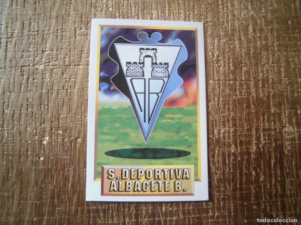 Cromos de F&uacute;tbol: ALBACETE ESCUDO LIGA 93-94 EDICIONES ESTE CROMO CART&Oacute;N RECUPERADO