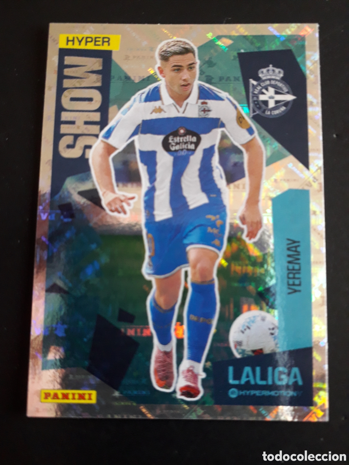 Cromos de F&uacute;tbol: YEREMAY DEPORTIVO CORU&Ntilde;A SHOW N&deg; 437 LALIGA HYPERMOTION 25 26 2025 2026 PANINI PEDIDO M&Iacute;NIMO 3&euro;
