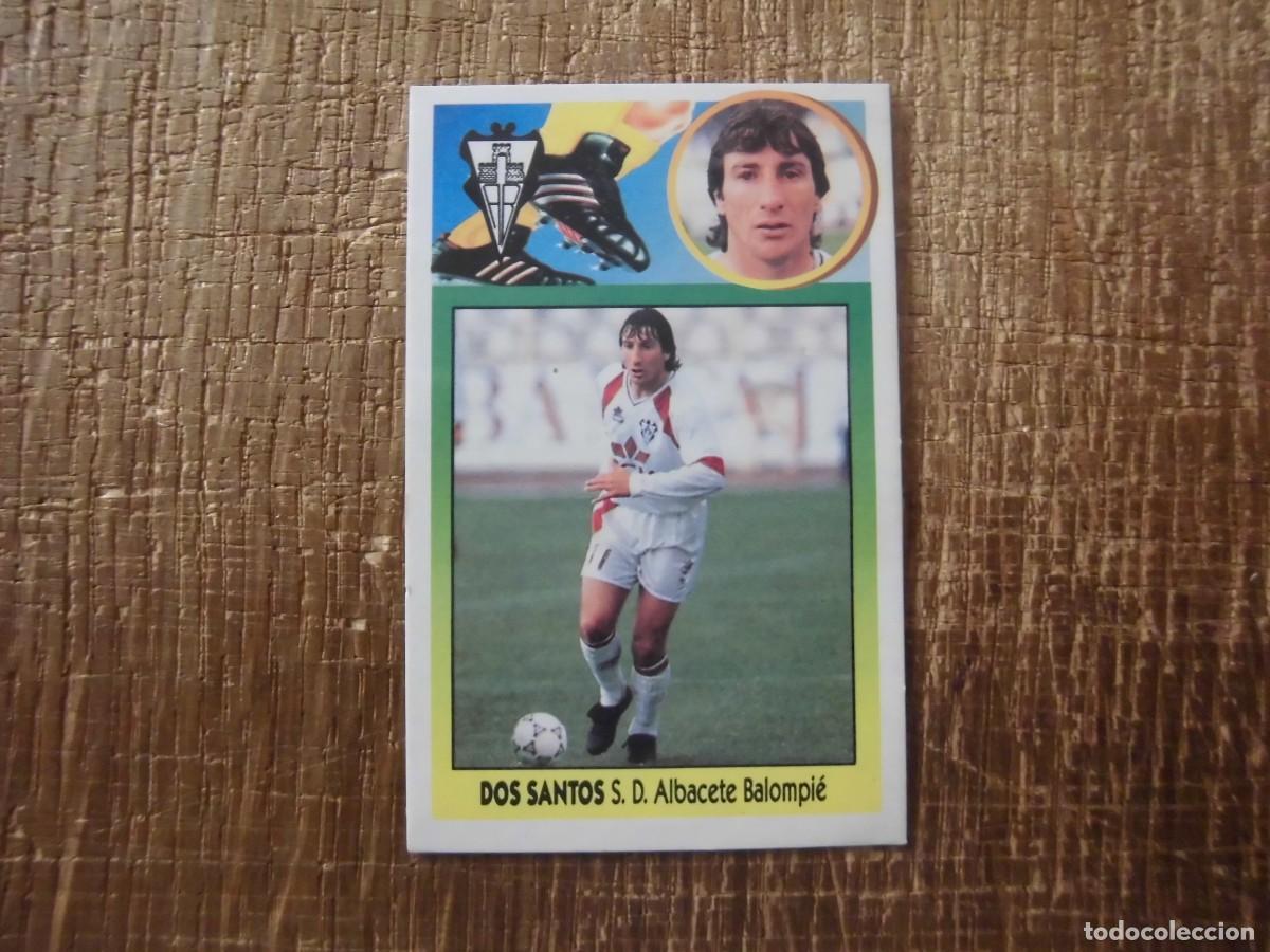 Cromos de F&uacute;tbol: ALBACETE DOS SANTOS LIGA 93-94 EDICIONES ESTE CROMO CART&Oacute;N RECUPERADO