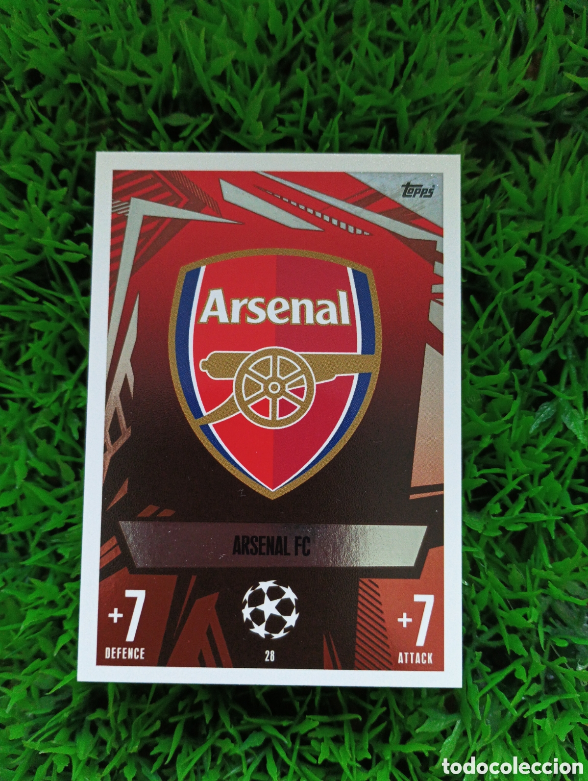 Cromos de F&uacute;tbol: Escudo Arsenal Match Attax 23-24 # 28