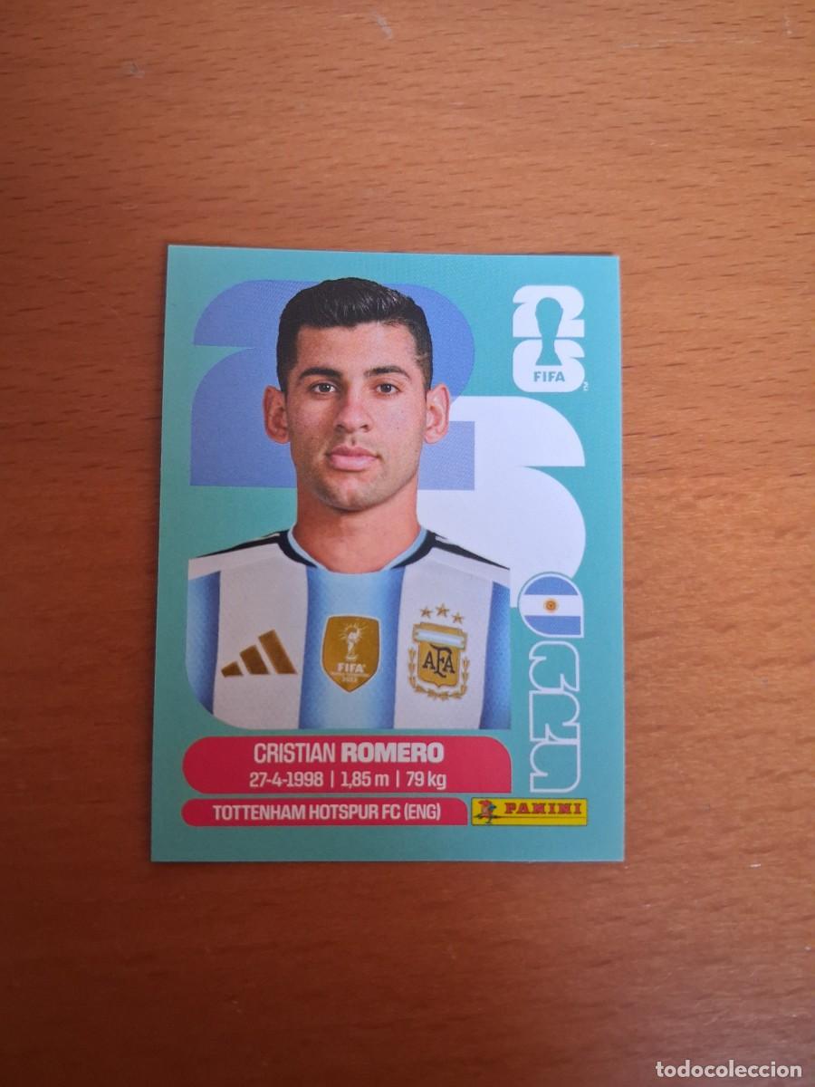 Cromos de F&uacute;tbol: Fifa World Cup 26 Mundial 2026 ARG 4 Argentina Cristian Romero