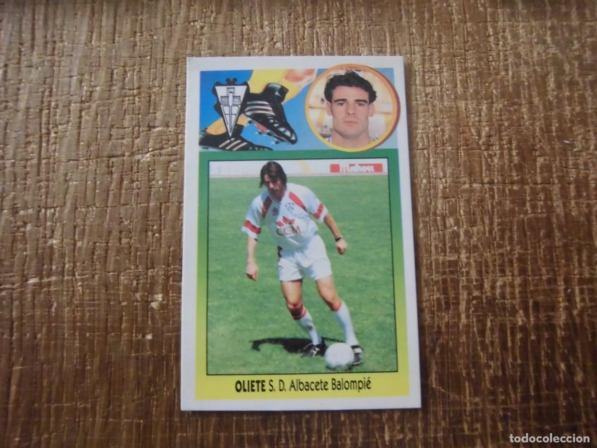 Fu&szlig;ball-Sticker: ALBACETE OLIETE BAJA LIGA 93-94 EDICIONES ESTE CROMO CART&Oacute;N RECUPERADO