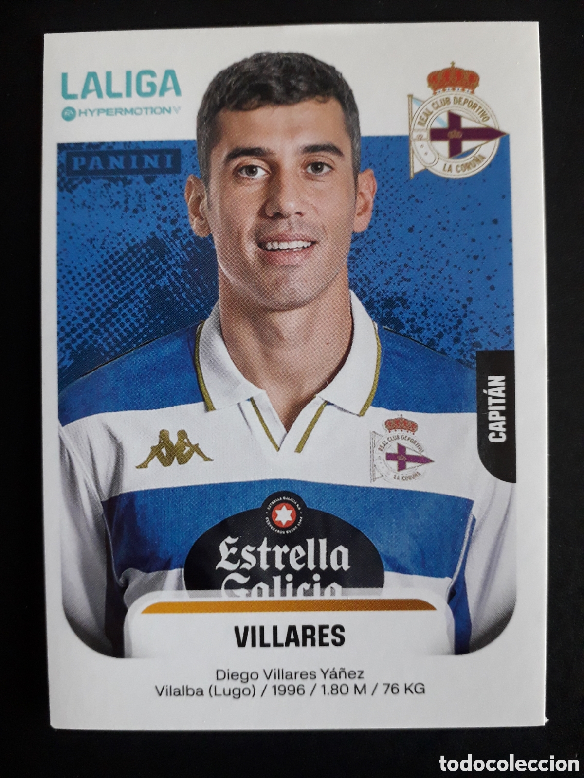 Cromos de F&uacute;tbol: VILLARES DEPORTIVO CORU&Ntilde;A N&deg; 184 LALIGA HYPERMOTION 25 26 2025 2026 PANINI SIN PEG PEDIDO M&Iacute;NIMO 3&euro;
