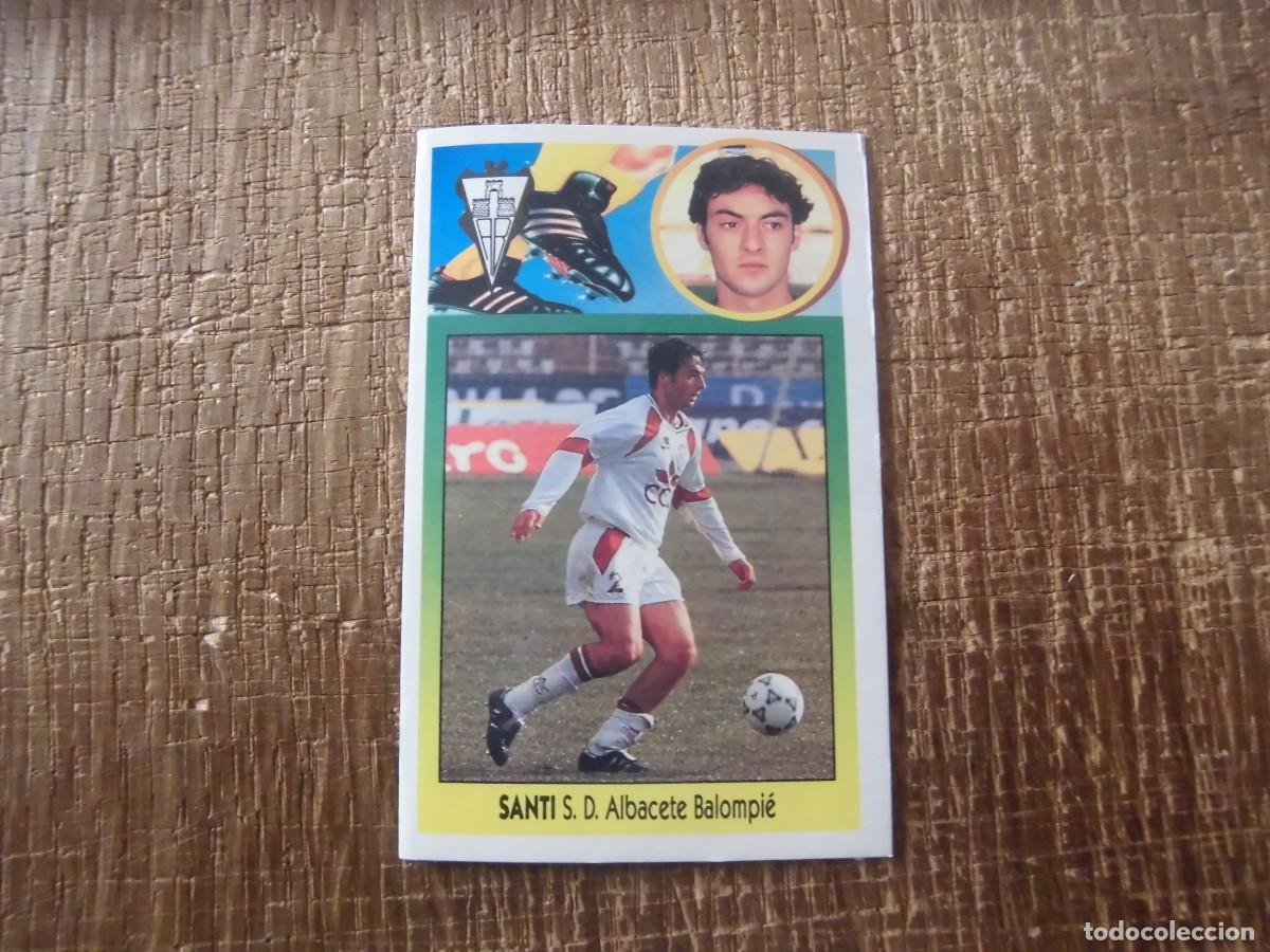 Cromos de F&uacute;tbol: ALBACETE SANTI LIGA 93-94 EDICIONES ESTE CROMO CART&Oacute;N RECUPERADO