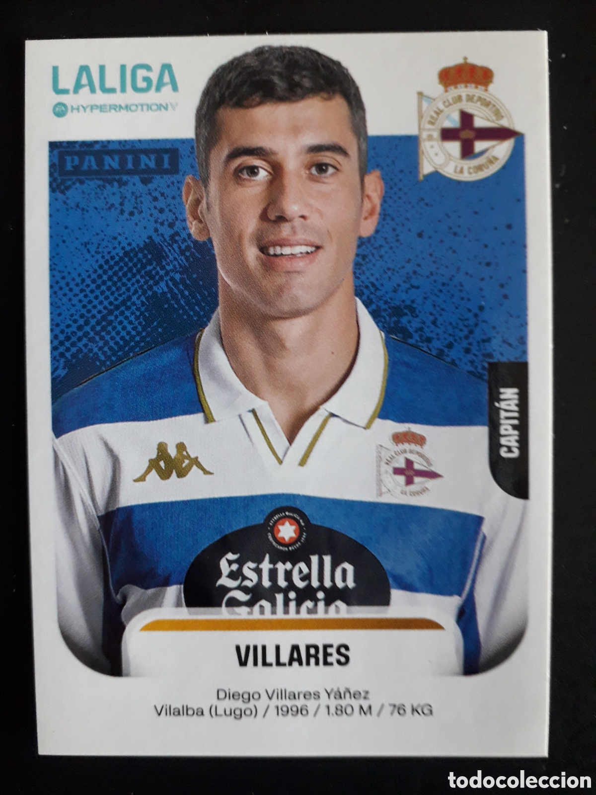 Cromos de F&uacute;tbol: VILLARES DEPORTIVO CORU&Ntilde;A N&deg; 184 LALIGA HYPERMOTION 25 26 2025 2026 PANINI SIN PEG PEDIDO M&Iacute;NIMO 3&euro;