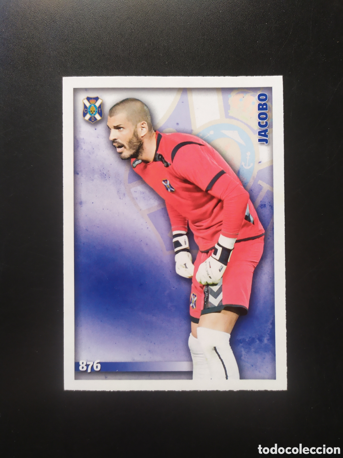 Cromos de Futebol: Mundicromo fichas Liga 2014 2015 14 15 Jacobo n&deg; 876 Tenerife