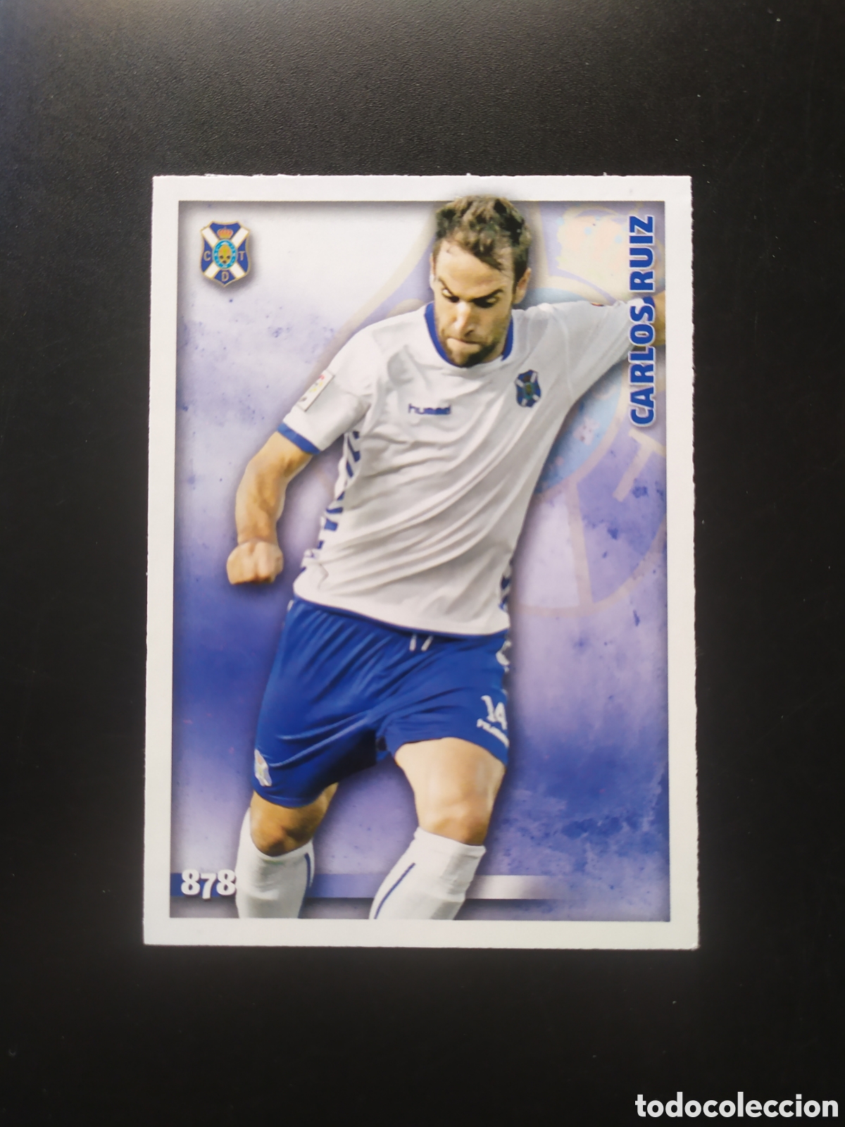 Cromos de Futebol: Mundicromo fichas Liga 2014 2015 14 15 Carlos Ruiz n&deg; 878 Tenerife
