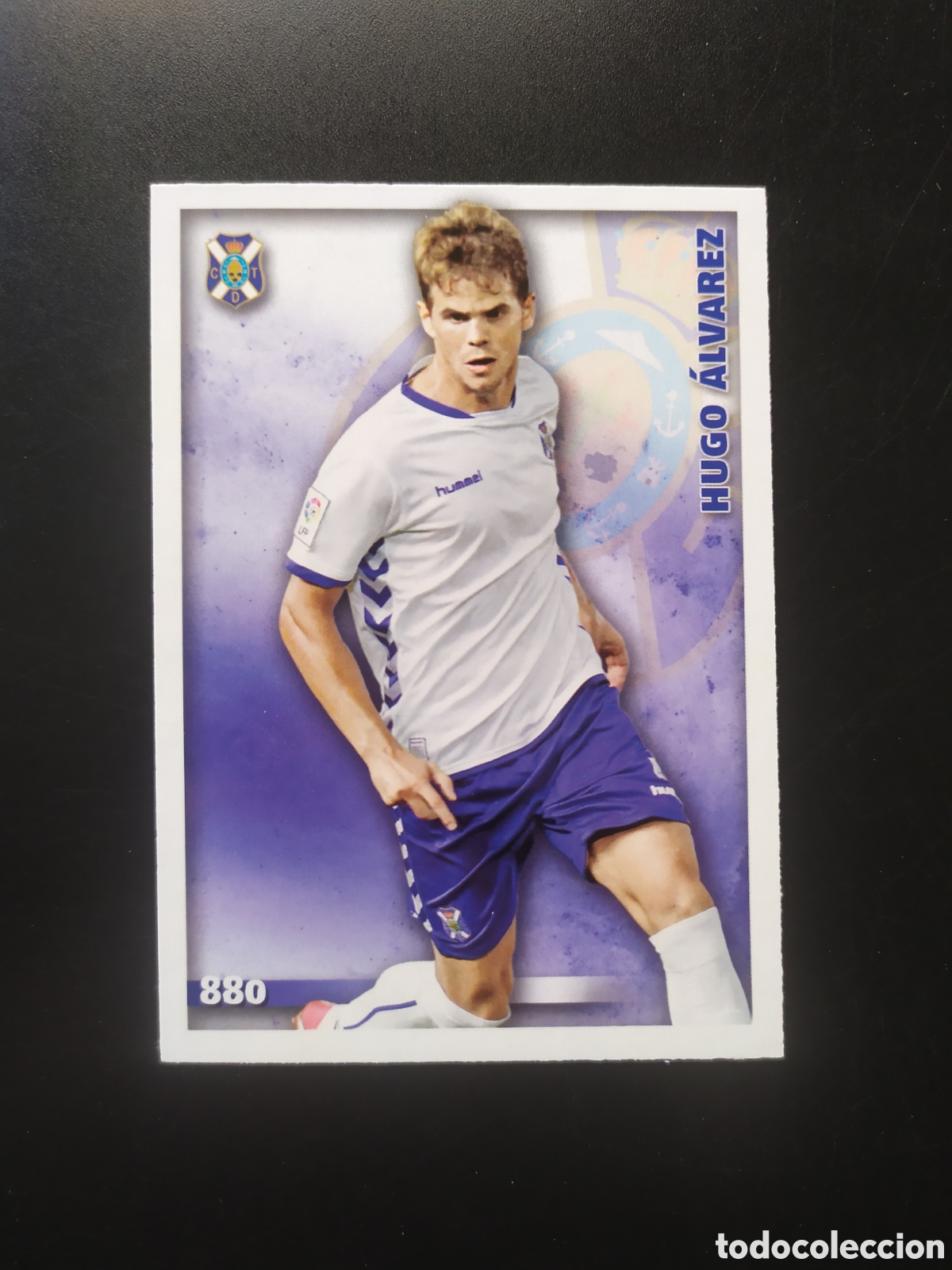 Cromos de F&uacute;tbol: Mundicromo fichas Liga 2014 2015 14 15 Hugo Alvarez n&deg; 880 Tenerife