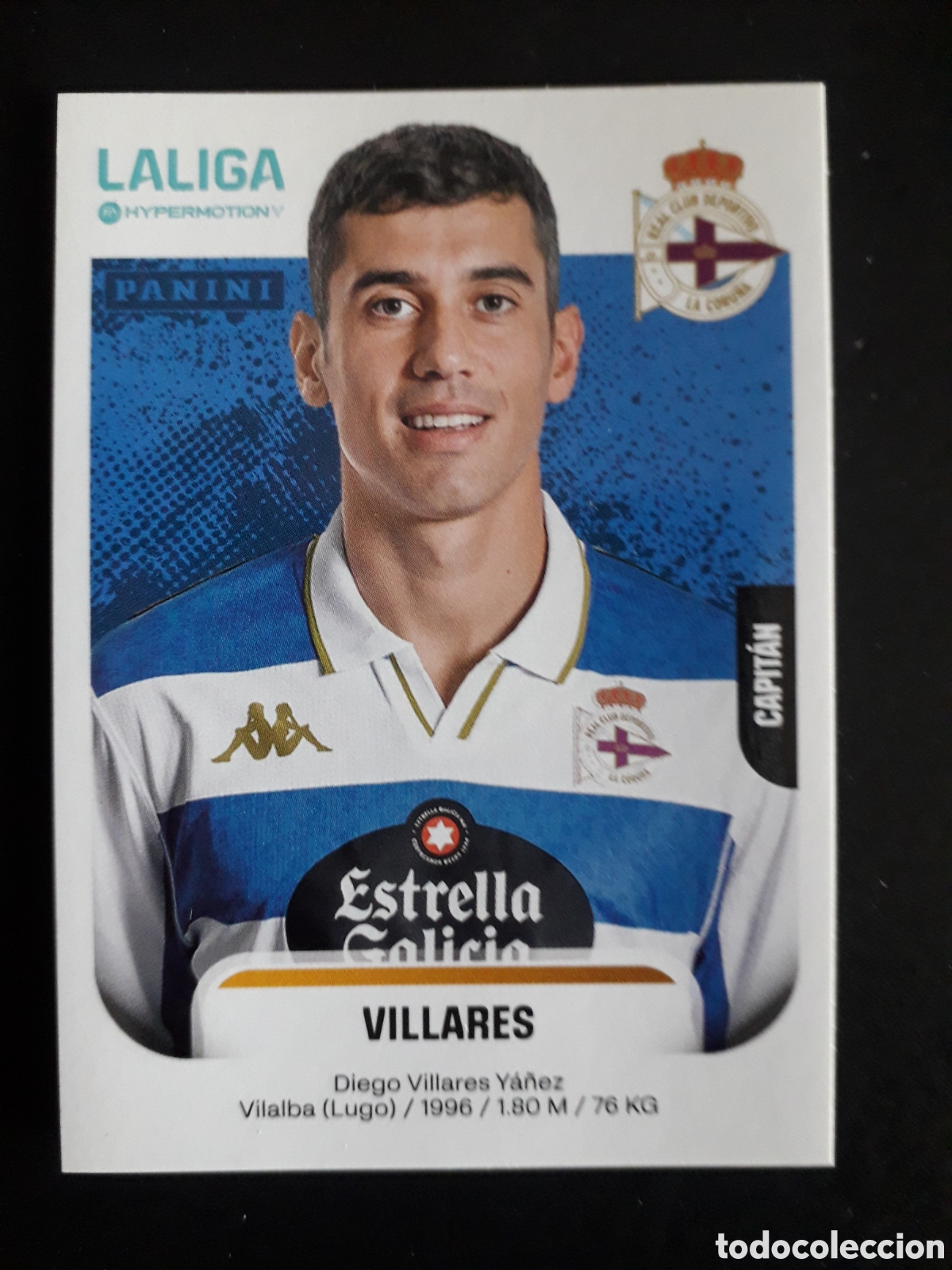 Cromos de F&uacute;tbol: VILLARES DEPORTIVO CORU&Ntilde;A N&deg; 184 LALIGA HYPERMOTION 25 26 2025 2026 PANINI SIN PEG PEDIDO M&Iacute;NIMO 3&euro;