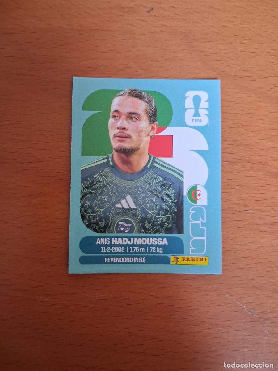 Cromos de F&uacute;tbol: Fifa World Cup 26 Mundial 2026 ALG 17 Argelia Anis Hadj Moussa