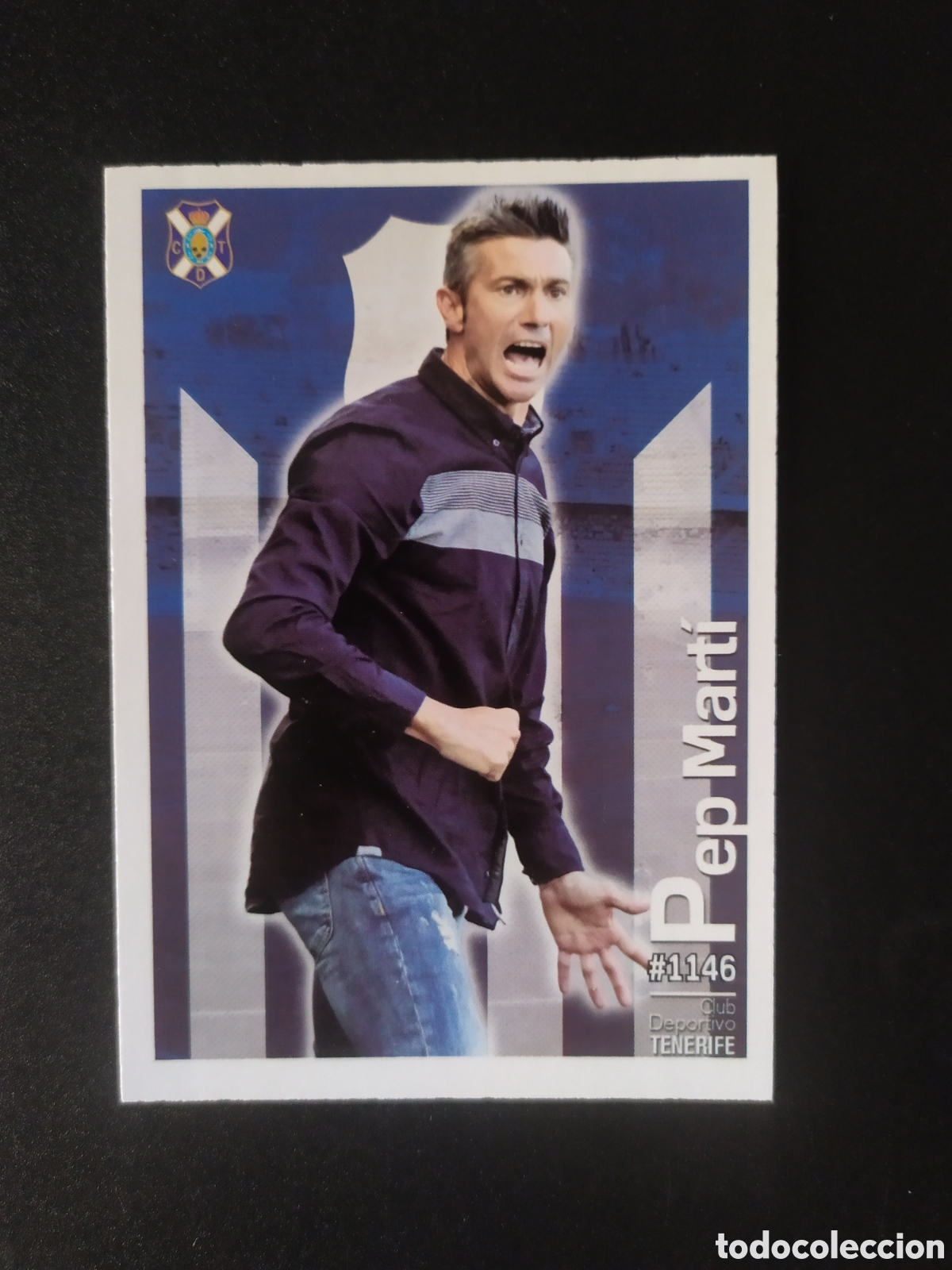 Cromos de F&uacute;tbol: Mundicromo fichas Liga 2015 2016 15 16 Pep Marti n&deg; 1146 Tenerife