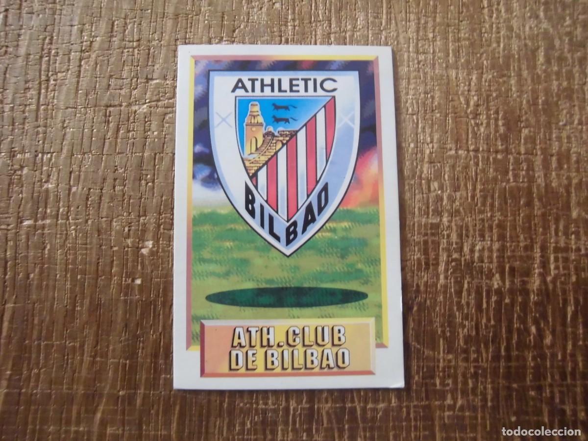 Cromos de F&uacute;tbol: ATHLETIC DE BILBAO ESCUDO LIGA 93-94 EDICIONES ESTE CROMO CART&Oacute;N RECUPERADO
