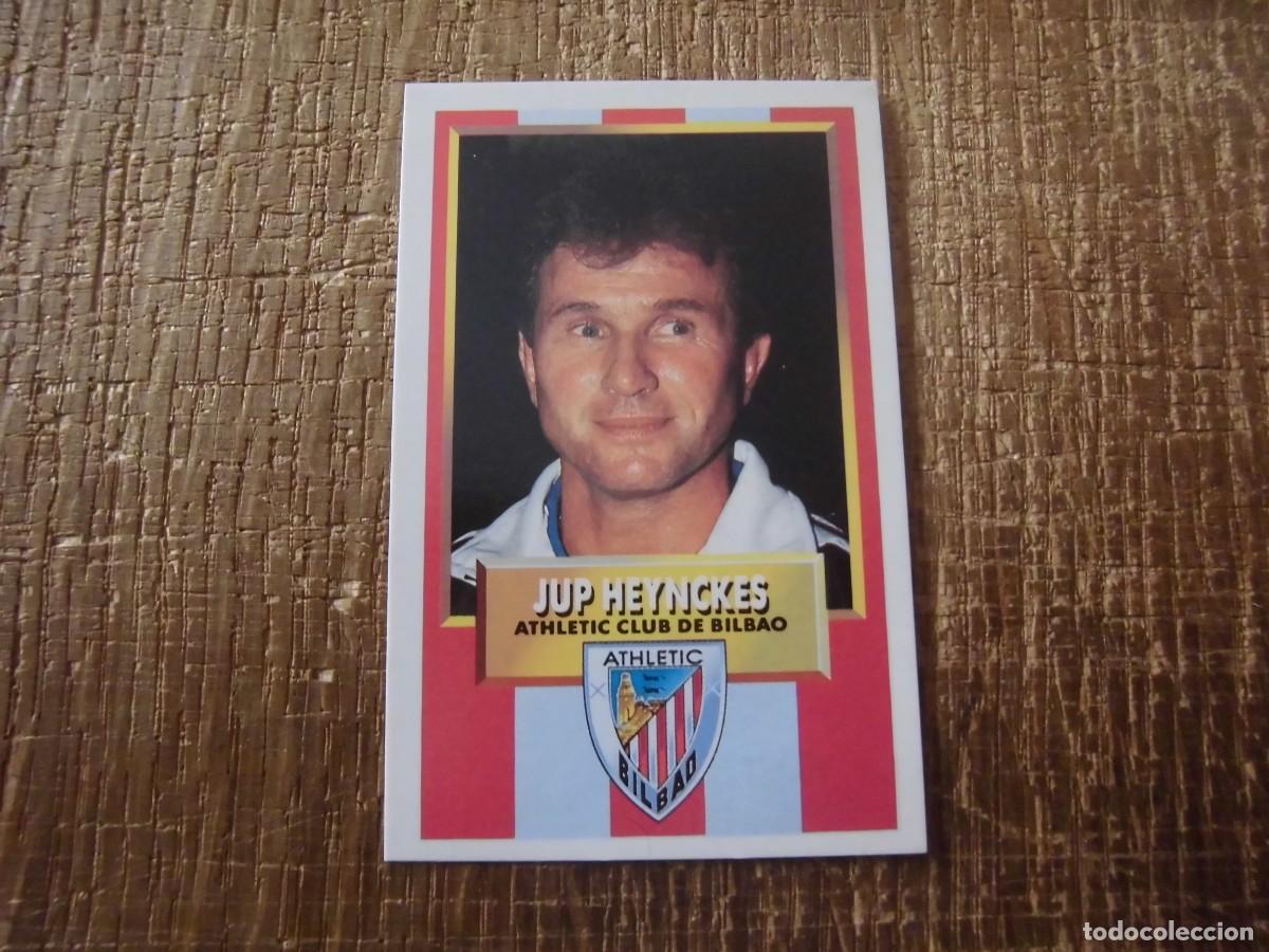 Cromos de F&uacute;tbol: ENTRENADOR JUP HEYNCKES ATHLETIC DE BILBAO LIGA 93-94 EDICIONES ESTE CROMO CART&Oacute;N RECUPERADO