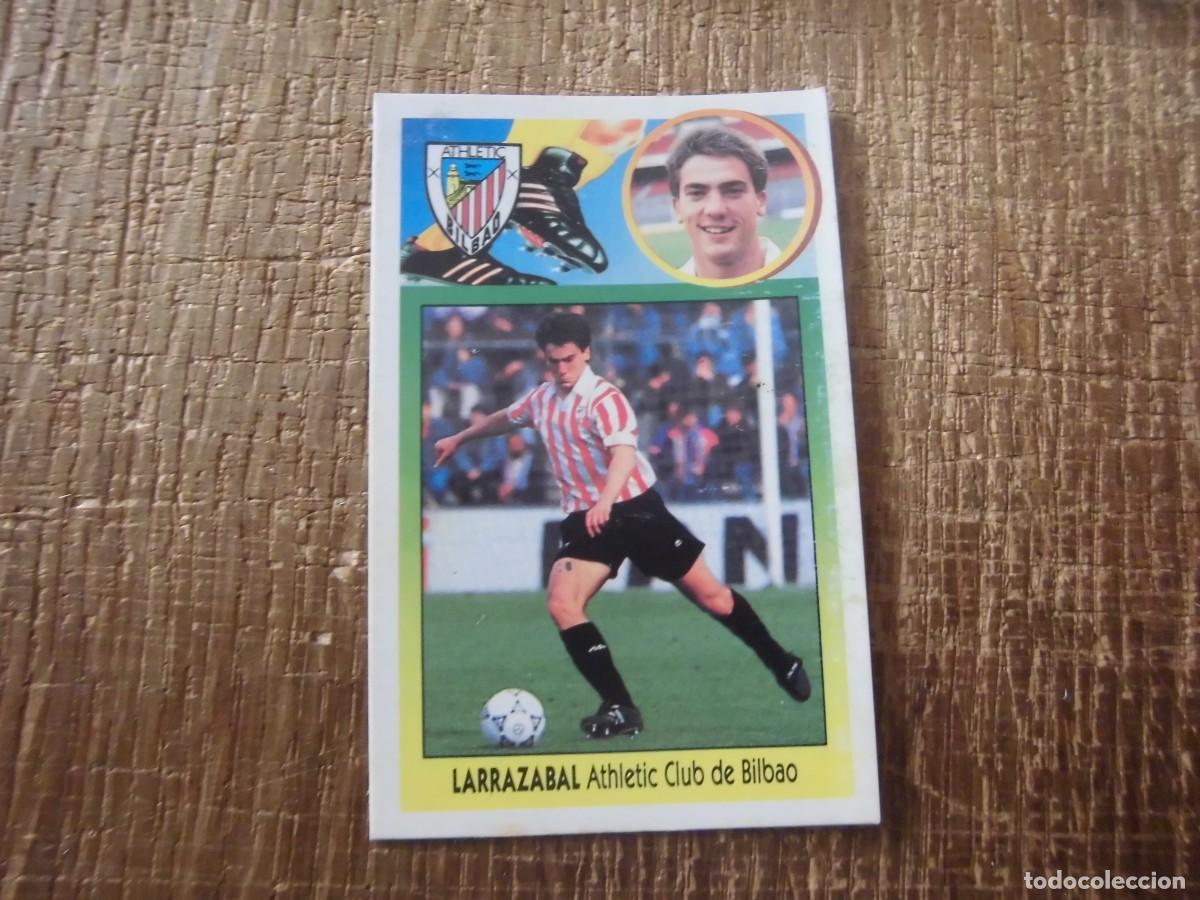 Cromos de F&uacute;tbol: LARRAZ&Aacute;BAL ATHLETIC DE BILBAO LIGA 93-94 EDICIONES ESTE CROMO CART&Oacute;N RECUPERADO