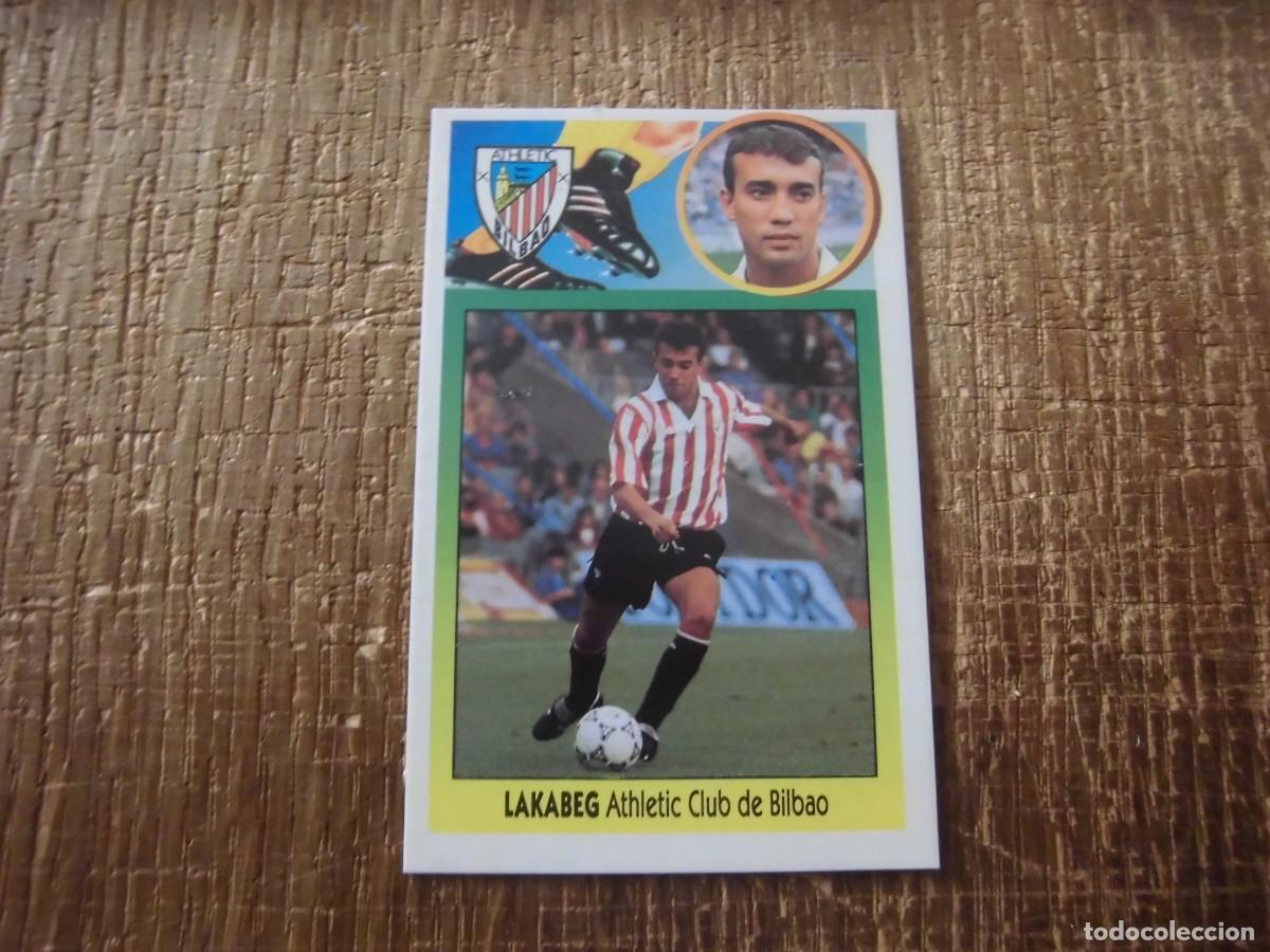 Cromos de F&uacute;tbol: LAKABEG ATHLETIC DE BILBAO LIGA 93-94 EDICIONES ESTE CROMO CART&Oacute;N RECUPERADO