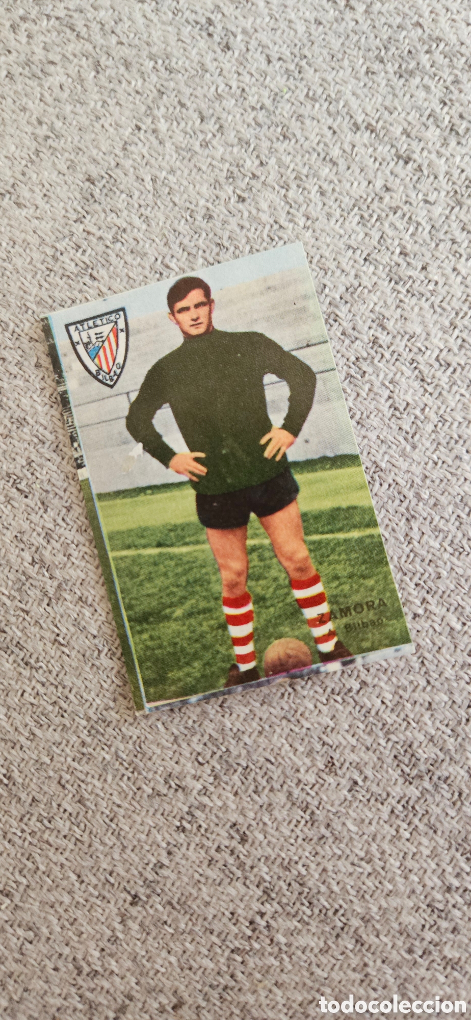 Cromos de F&uacute;tbol: Zamora athletic de Bilbao fher disgra 1967 1968 67 68 despegado