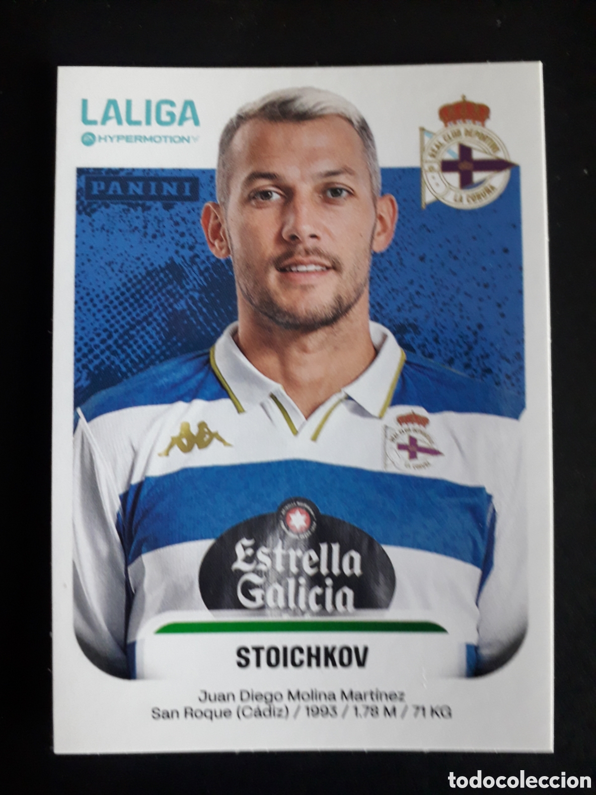 Cromos de F&uacute;tbol: STOICHKOV DEPORTIVO CORU&Ntilde;A N&deg; 189 B LALIGA HYPERMOTION 25 26 2025 2026 PANINI PEDIDO M&Iacute;NIMO 3&euro;