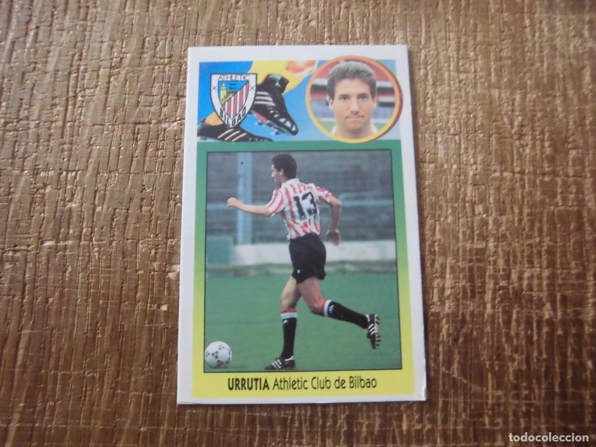 Cromos de F&uacute;tbol: URRUTIA ATHLETIC DE BILBAO LIGA 93-94 EDICIONES ESTE CROMO CART&Oacute;N RECUPERADO