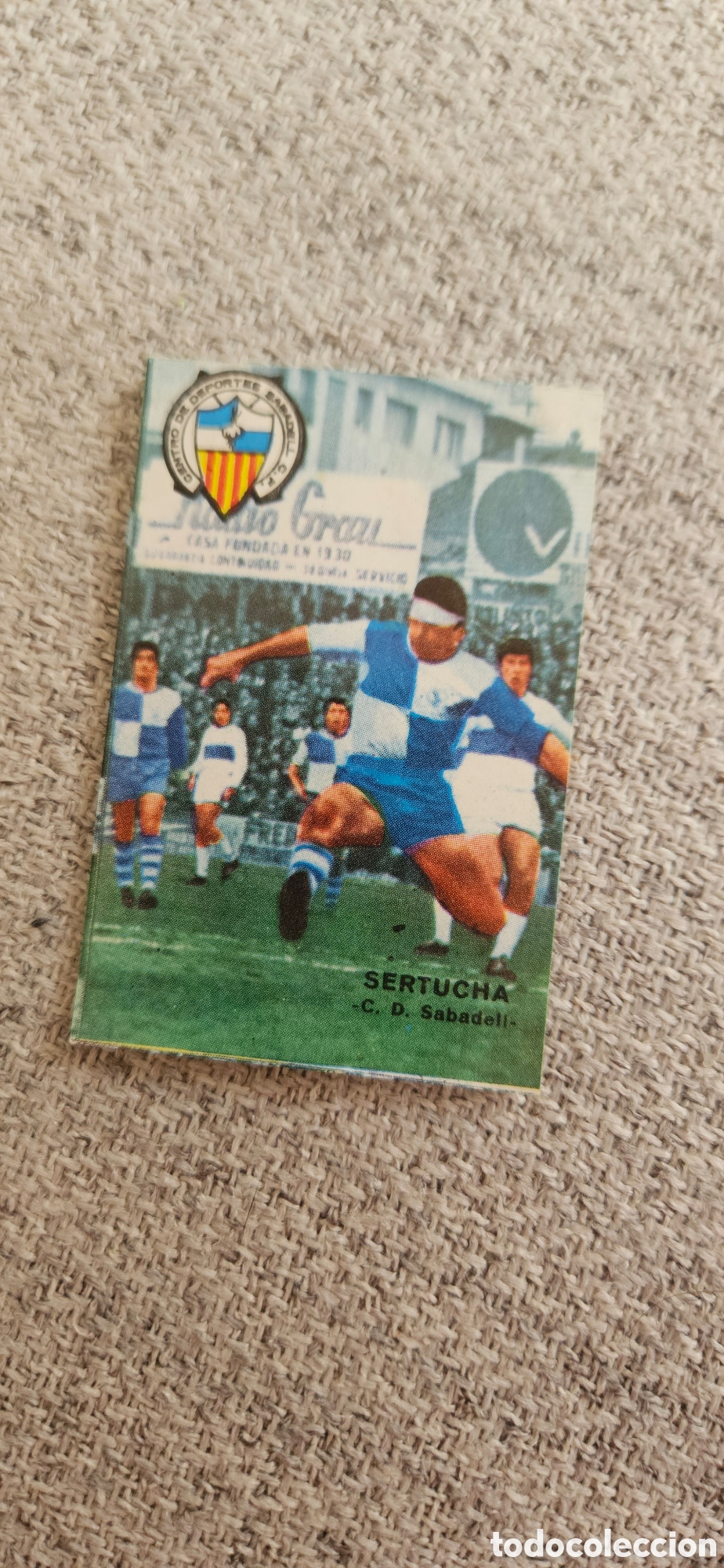 Cromos de F&uacute;tbol: Sertucha sabadell fher disgra 1967 1968 67 68 despegado