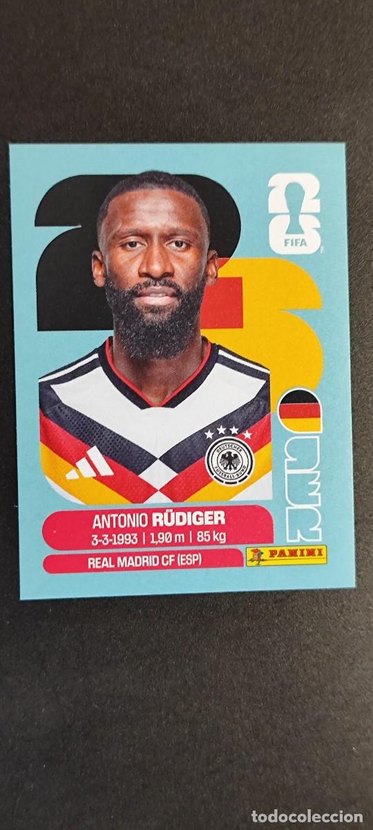 Cromos de F&uacute;tbol: STICKER FIFA WORLD CUP 2026 RUDIGER ALEMANIA # GER6 PANINI