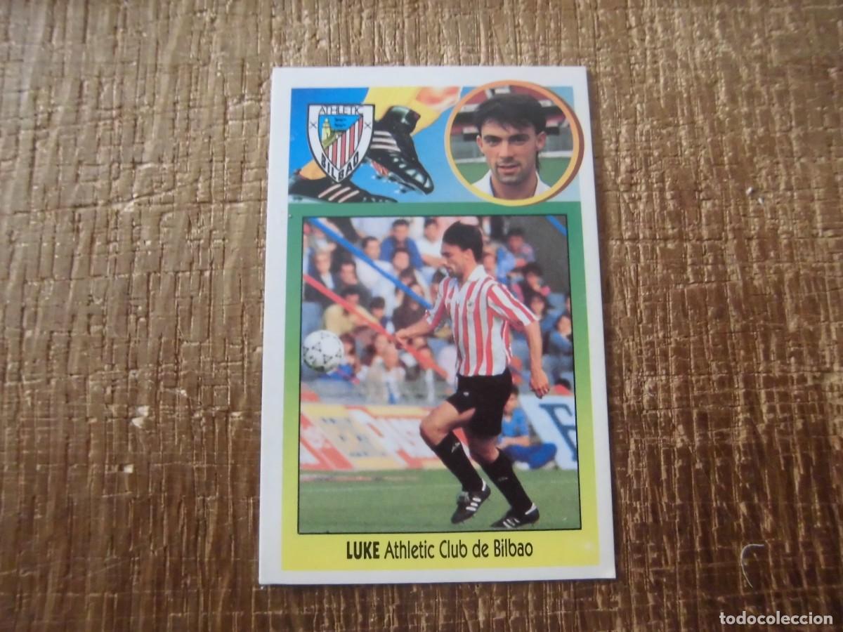 Cromos de F&uacute;tbol: LUKE ATHLETIC DE BILBAO LIGA 93-94 EDICIONES ESTE CROMO CART&Oacute;N RECUPERADO