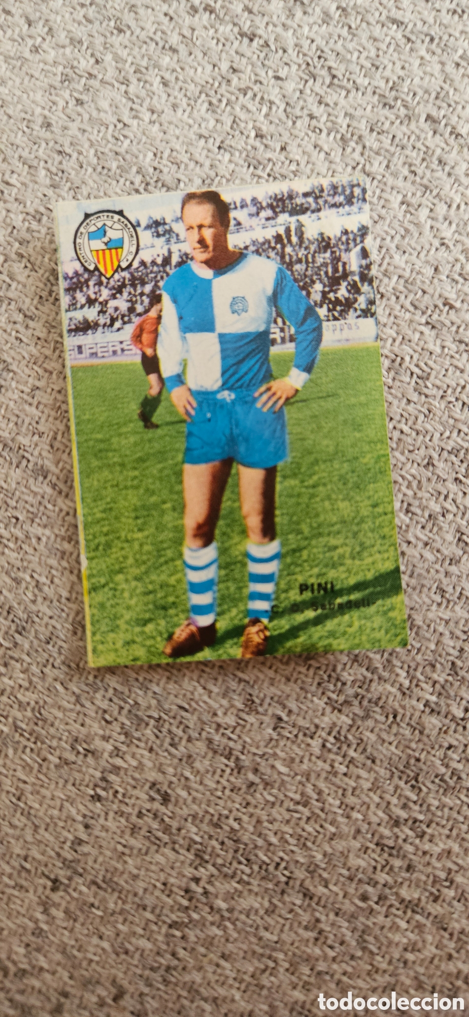 Cromos de F&uacute;tbol: Pini sabadell fher disgra 1967 1968 67 68 despegado