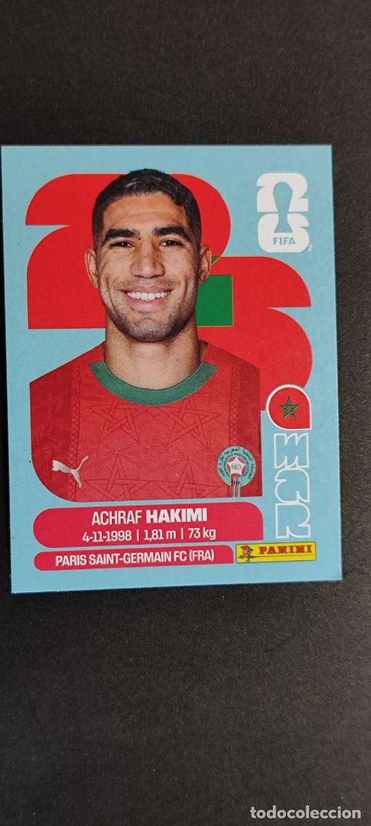 Cromos de F&uacute;tbol: STICKER FIFA WORLD CUP 2026 ACHRAF HAKIMI MARRUECOS # MAR4 PANINI