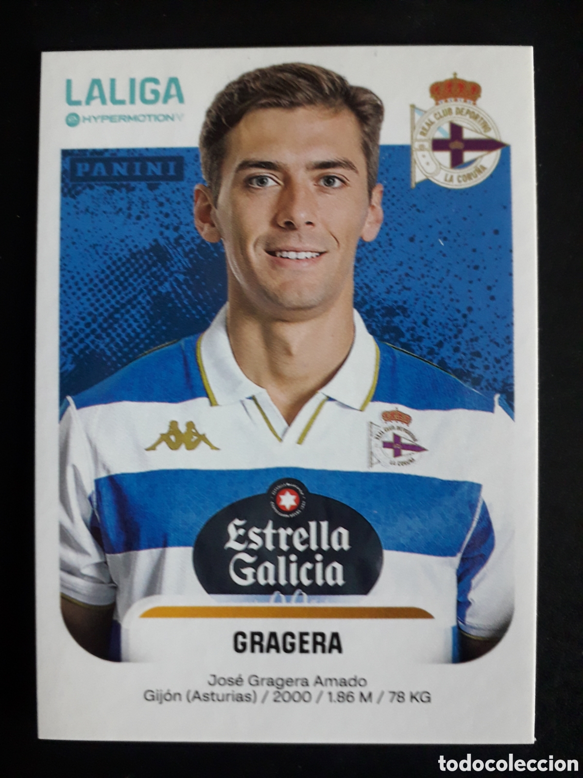 Cromos de F&uacute;tbol: GRACERA DEPORTIVO CORU&Ntilde;A N&deg; 183 LALIGA HYPERMOTION 25 26 2025 2026 PANINI SIN PEGAR PEDIDO M&Iacute;NIMO 3&euro;