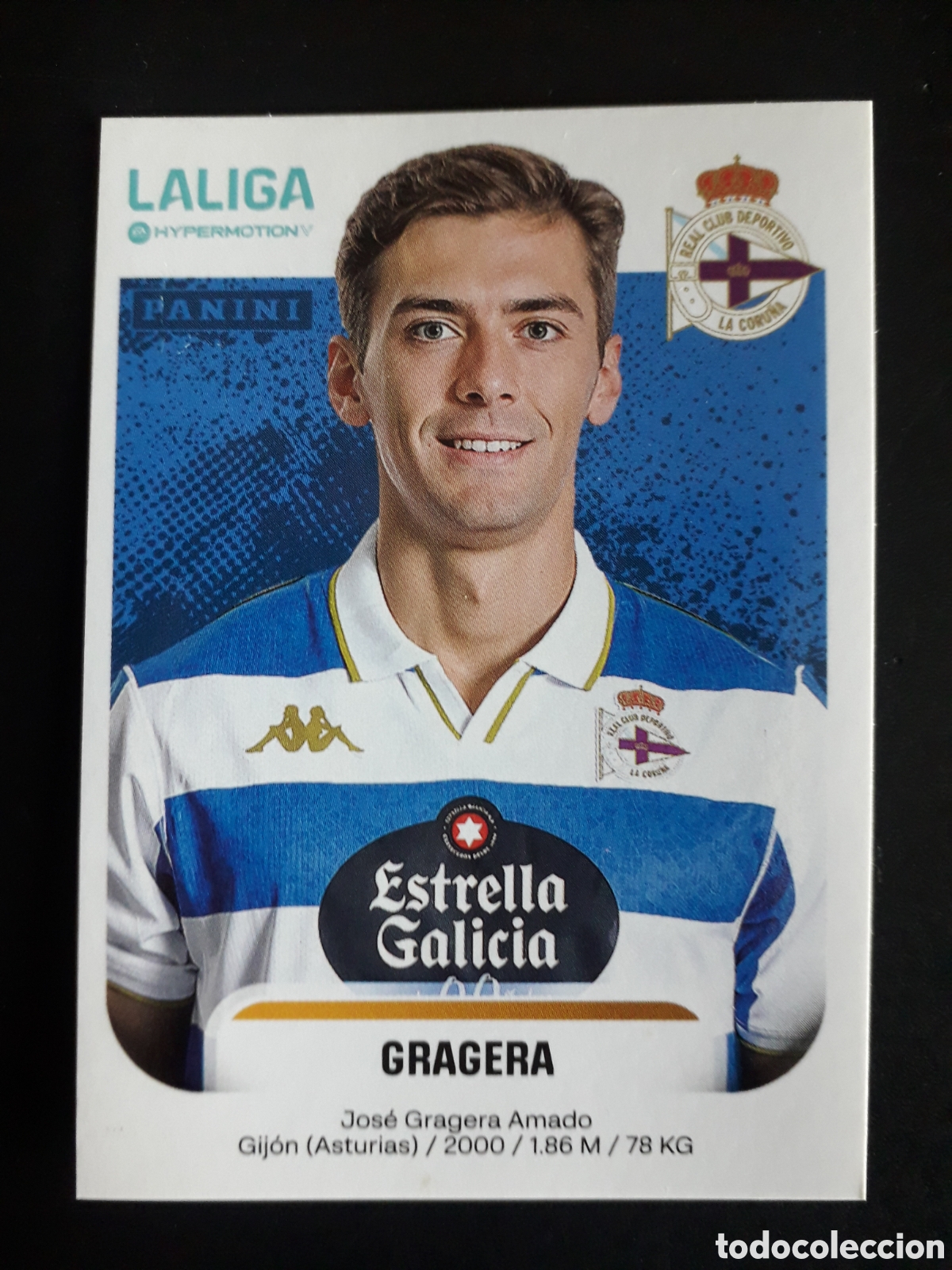 Cromos de F&uacute;tbol: GRACERA DEPORTIVO CORU&Ntilde;A N&deg; 183 LALIGA HYPERMOTION 25 26 2025 2026 PANINI SIN PEGAR PEDIDO M&Iacute;NIMO 3&euro;