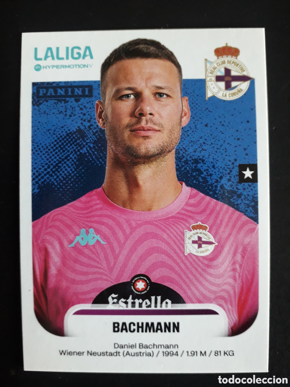 Cromos de Futebol: BACHMANN DEPORTIVO CORU&Ntilde;A N&deg; 176 LALIGA HYPERMOTION 25 26 2025 2026 PANINI SIN PEG PEDIDO M&Iacute;NIMO 3&euro;