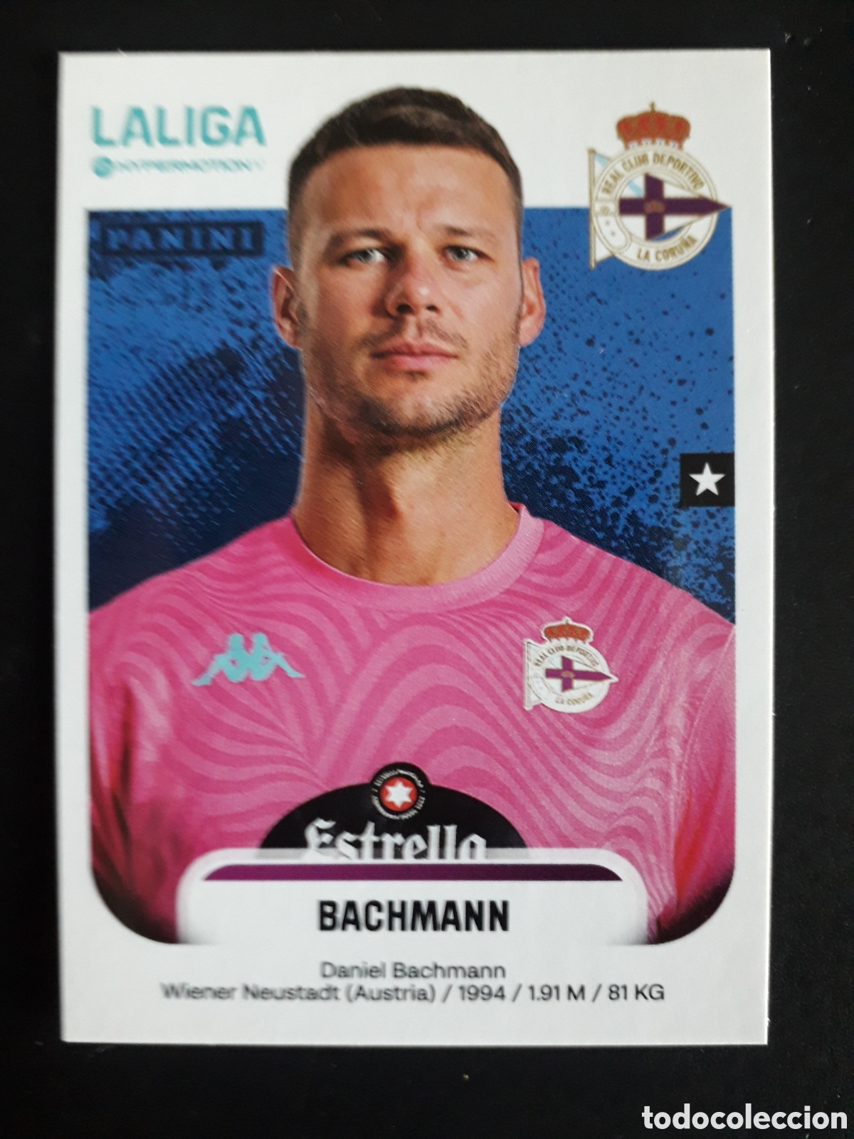 Cromos de Futebol: BACHMANN DEPORTIVO CORU&Ntilde;A N&deg; 176 LALIGA HYPERMOTION 25 26 2025 2026 PANINI SIN PEG PEDIDO M&Iacute;NIMO 3&euro;