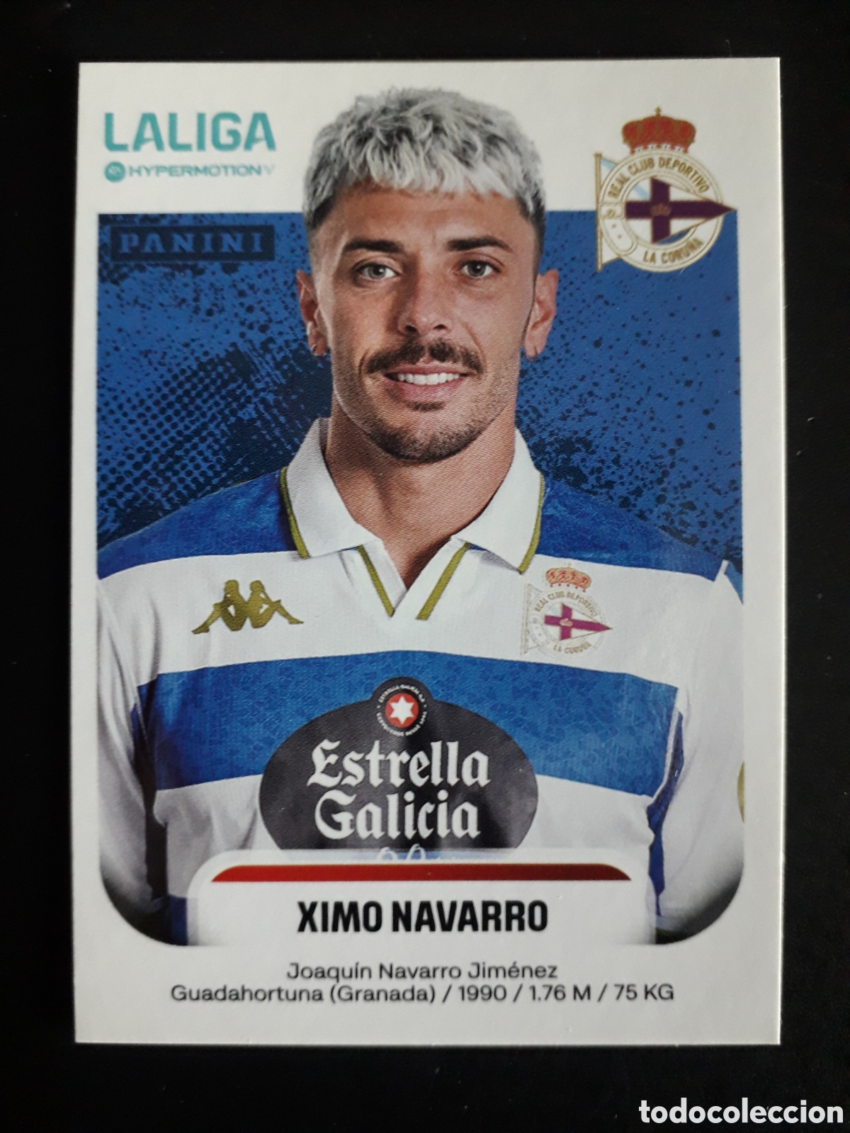 Cromos de F&uacute;tbol: XIMO NAVARRO DEPORTIVO CORU&Ntilde;A N&deg; 177 LALIGA HYPERMOTION 25 26 2025 2026 PANINI PEDIDO M&Iacute;NIMO 3&euro;
