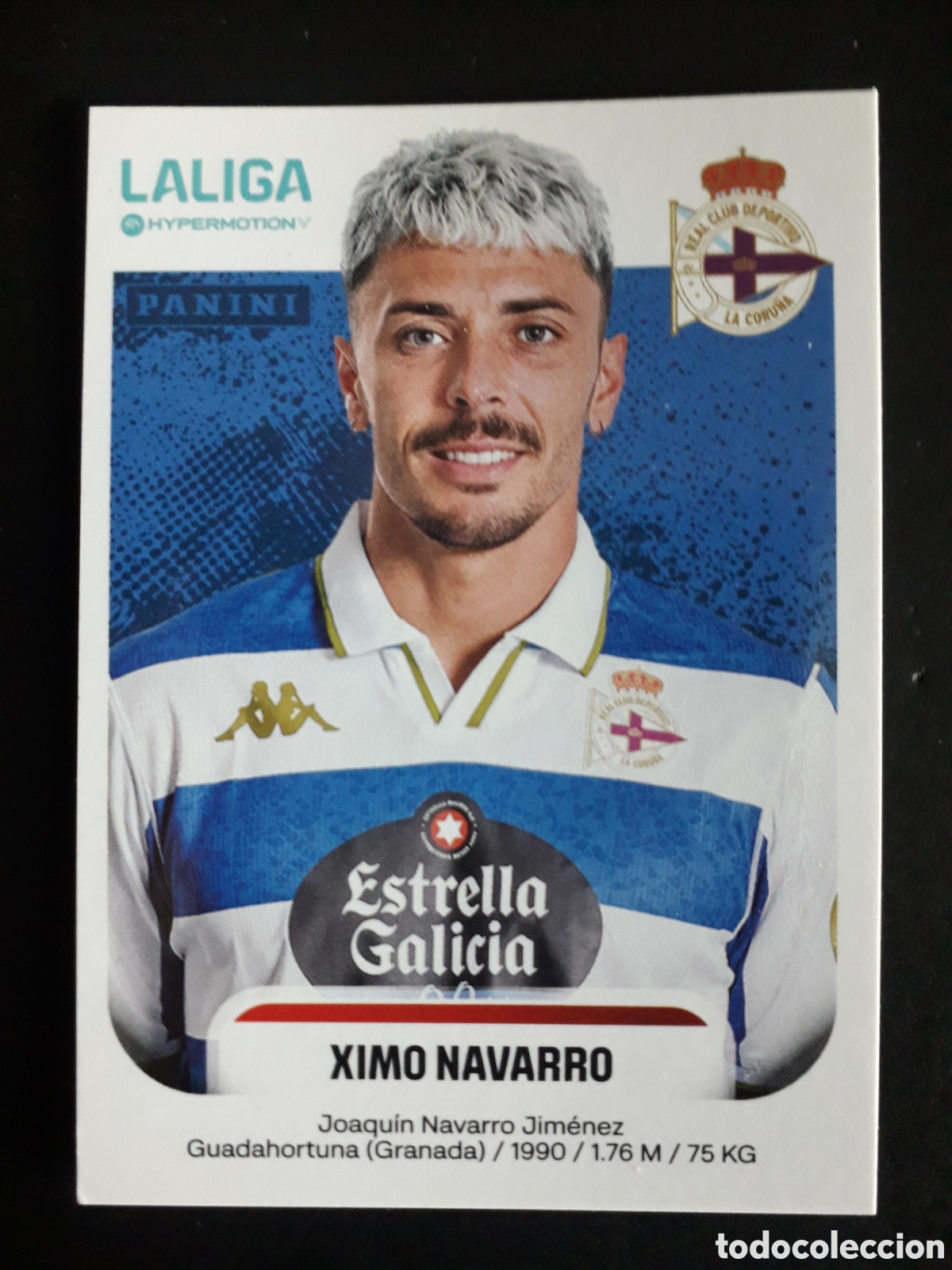 Cromos de F&uacute;tbol: XIMO NAVARRO DEPORTIVO CORU&Ntilde;A N&deg; 177 LALIGA HYPERMOTION 25 26 2025 2026 PANINI PEDIDO M&Iacute;NIMO 3&euro;