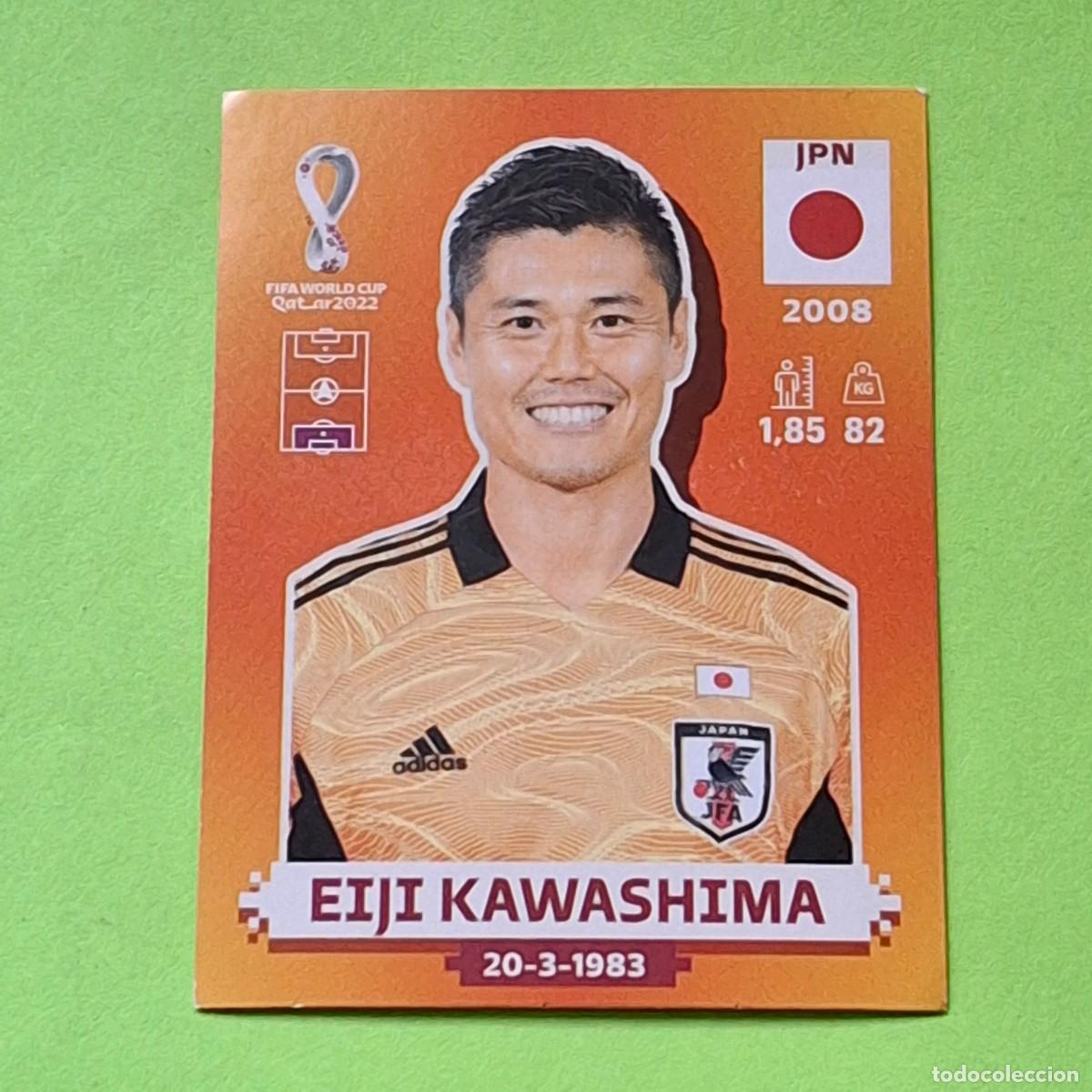 Cromos de F&uacute;tbol: WORLD CUP MUNDIAL QATAR 2022 - VERSION NARANJA SUDAMERICA - JPN 3 JAPON - EIJI KAWASHIMA