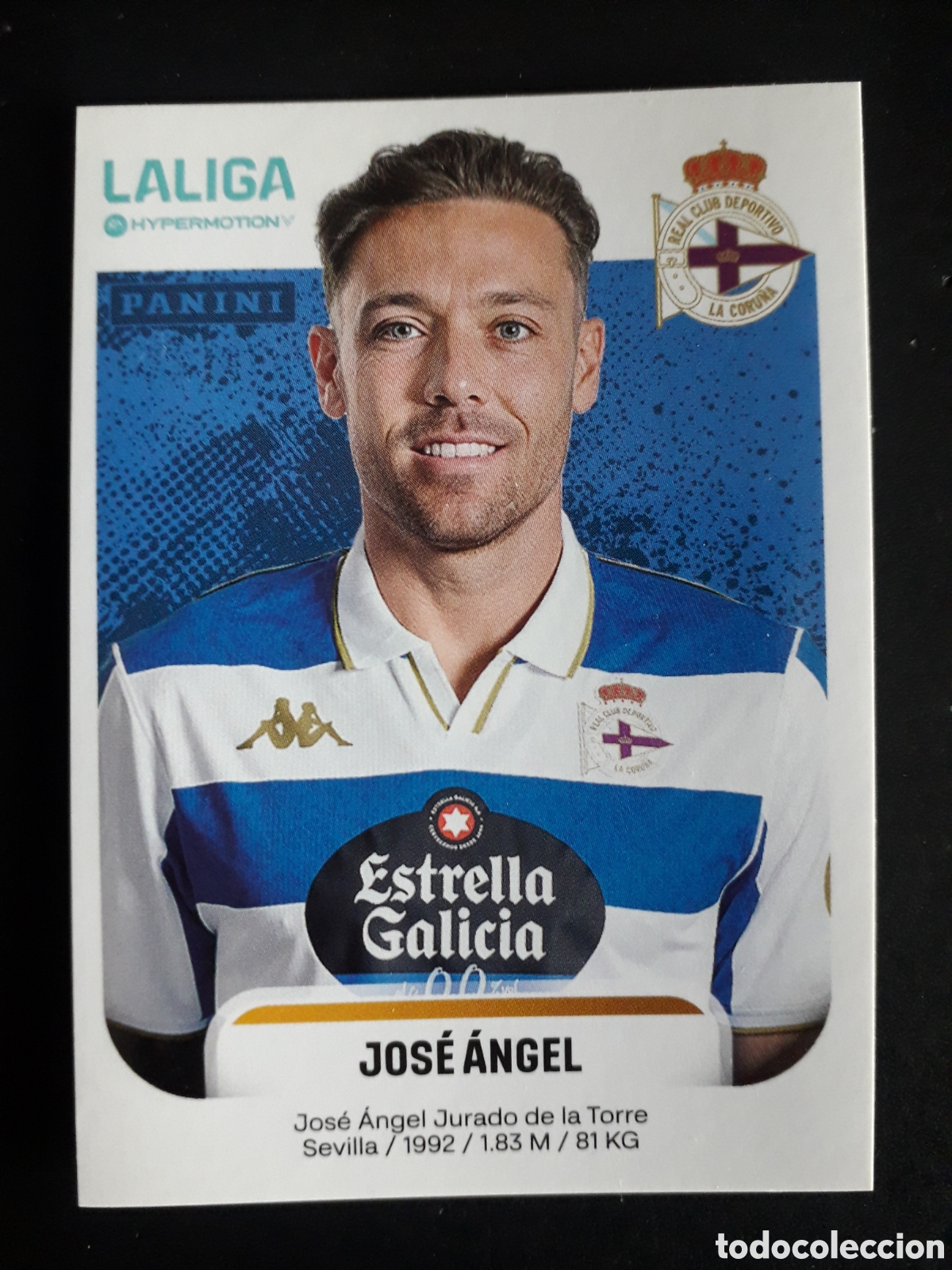 Cromos de F&uacute;tbol: JOS&Eacute; &Aacute;NGEL DEPORTIVO CORU&Ntilde;A N&deg; 182 LALIGA HYPERMOTION 25 26 2025 2026 PANINI SIN PEG PEDIDO M&Iacute;NIM 3&euro;