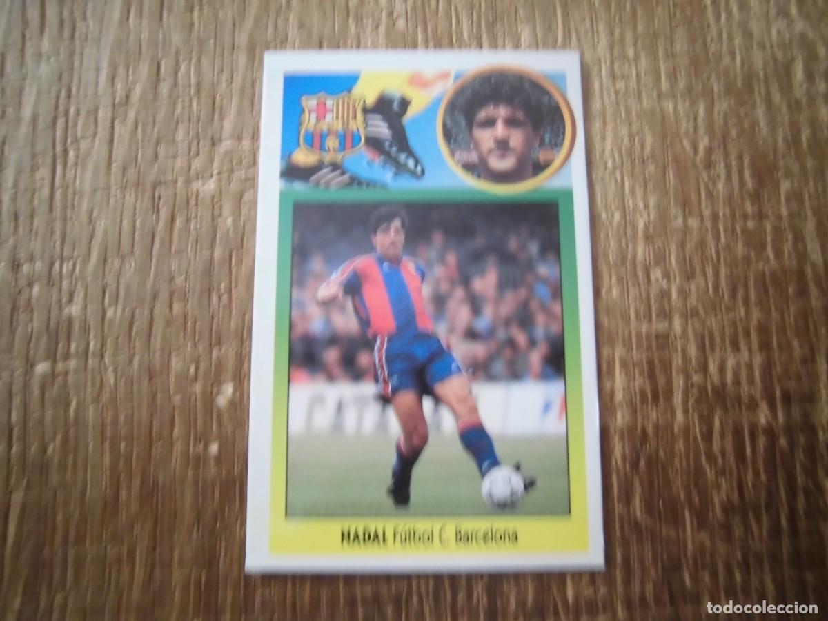 Cartes &agrave; collectionner de Football: NADAL BARCELONA LIGA 93-94 EDICIONES ESTE CROMO CART&Oacute;N RECUPERADO