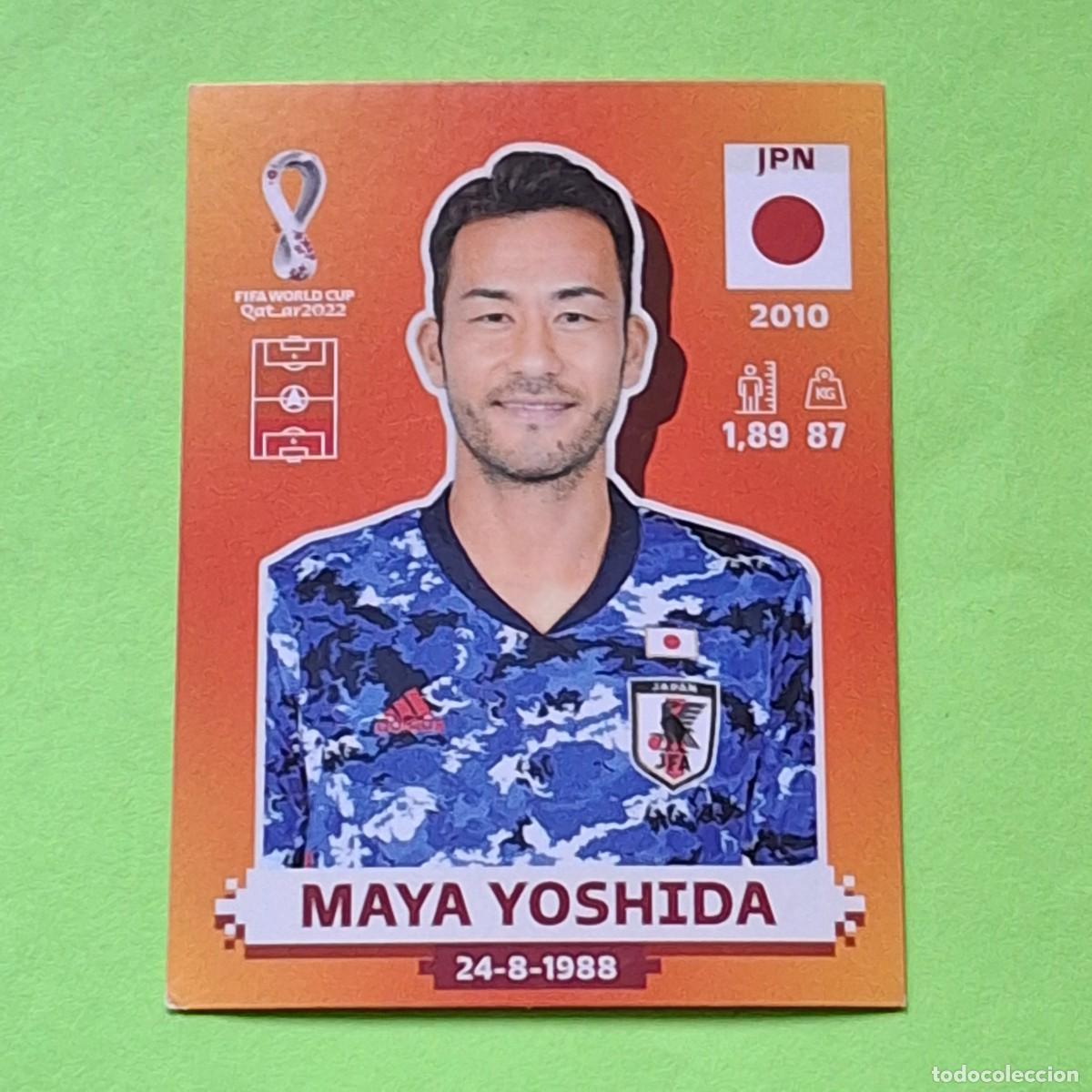 Cromos de F&uacute;tbol: WORLD CUP MUNDIAL QATAR 2022 - VERSION NARANJA SUDAMERICA - JPN 8 JAPON - MAYA YOSHIDA