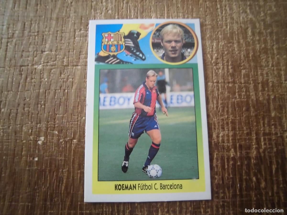 Cartes &agrave; collectionner de Football: KOEMAN BARCELONA LIGA 93-94 EDICIONES ESTE CROMO CART&Oacute;N RECUPERADO
