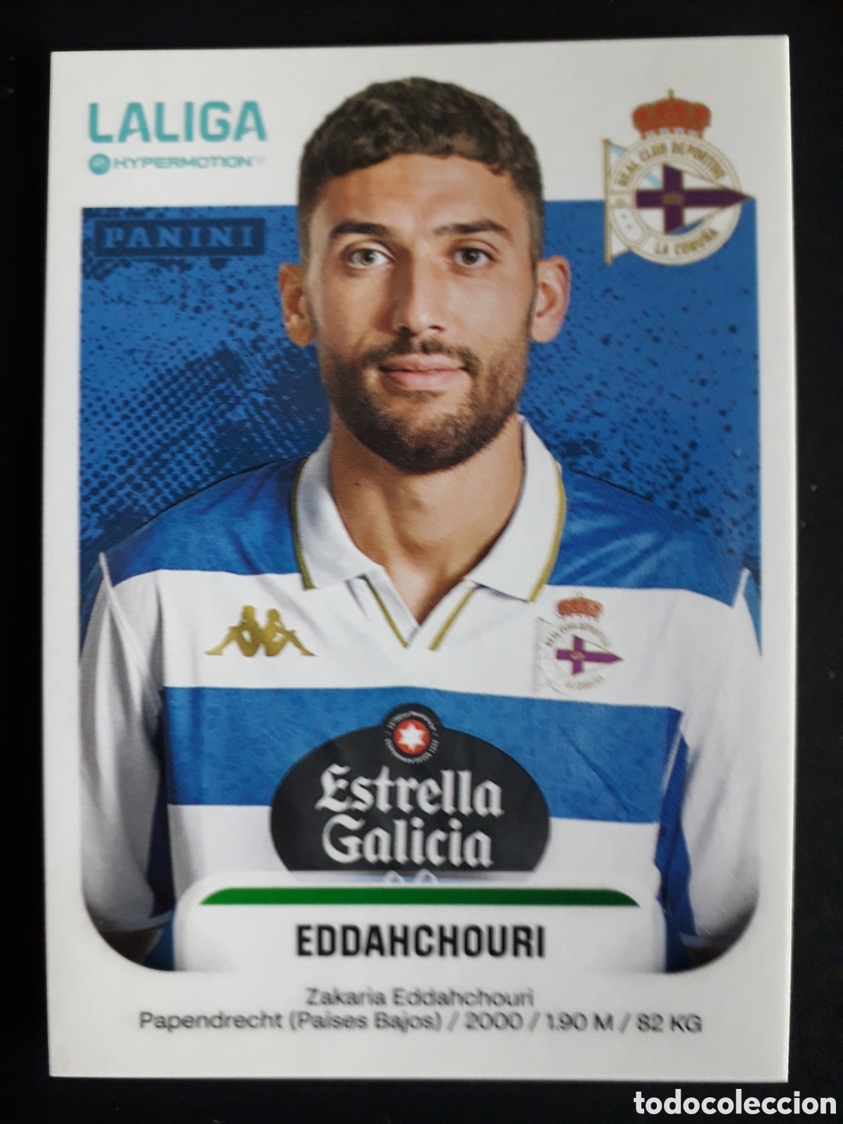 Cartes &agrave; collectionner de Football: EDDAHCHOURI DEPORTIVO CORU&Ntilde;A N&deg; 191 LALIGA HYPERMOTION 25 26 2025 2026 PANINI PEDIDO M&Iacute;NIMO 3&euro;