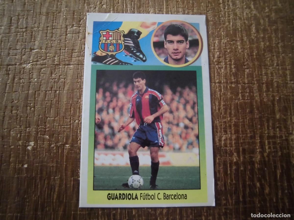 Cromos de Futebol: GUARDIOLA BARCELONA LIGA 93-94 EDICIONES ESTE CROMO CART&Oacute;N RECUPERADO