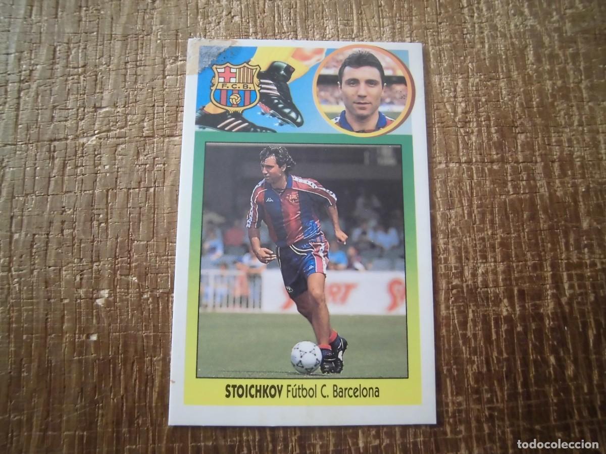 Cromos de F&uacute;tbol: STOICHKOV BARCELONA LIGA 93-94 EDICIONES ESTE CROMO CART&Oacute;N RECUPERADO